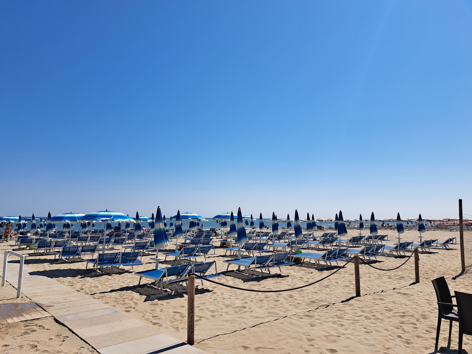 Foto di Bagno Vela Punta Marina (Spiaggia e Cucina)